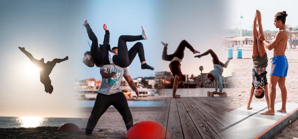 Artistic gymnastics and acrobatics