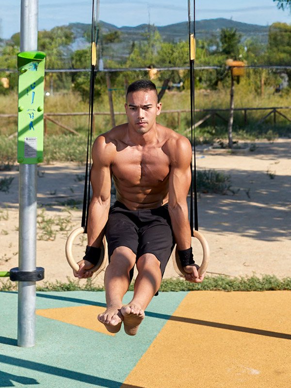 Adult ring gymnastics class at indomove academy